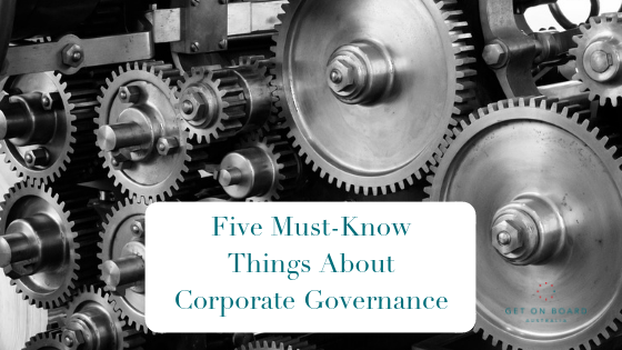 What is corporate governance?