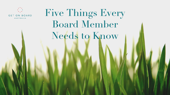 Five ways to be a valued and valuable board member